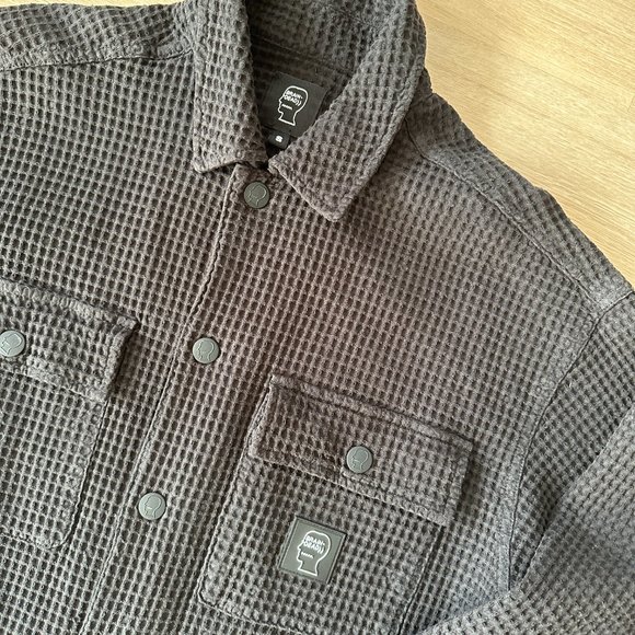 Brain Dead Waffle Button Front Shirt - Picture 3 of 4